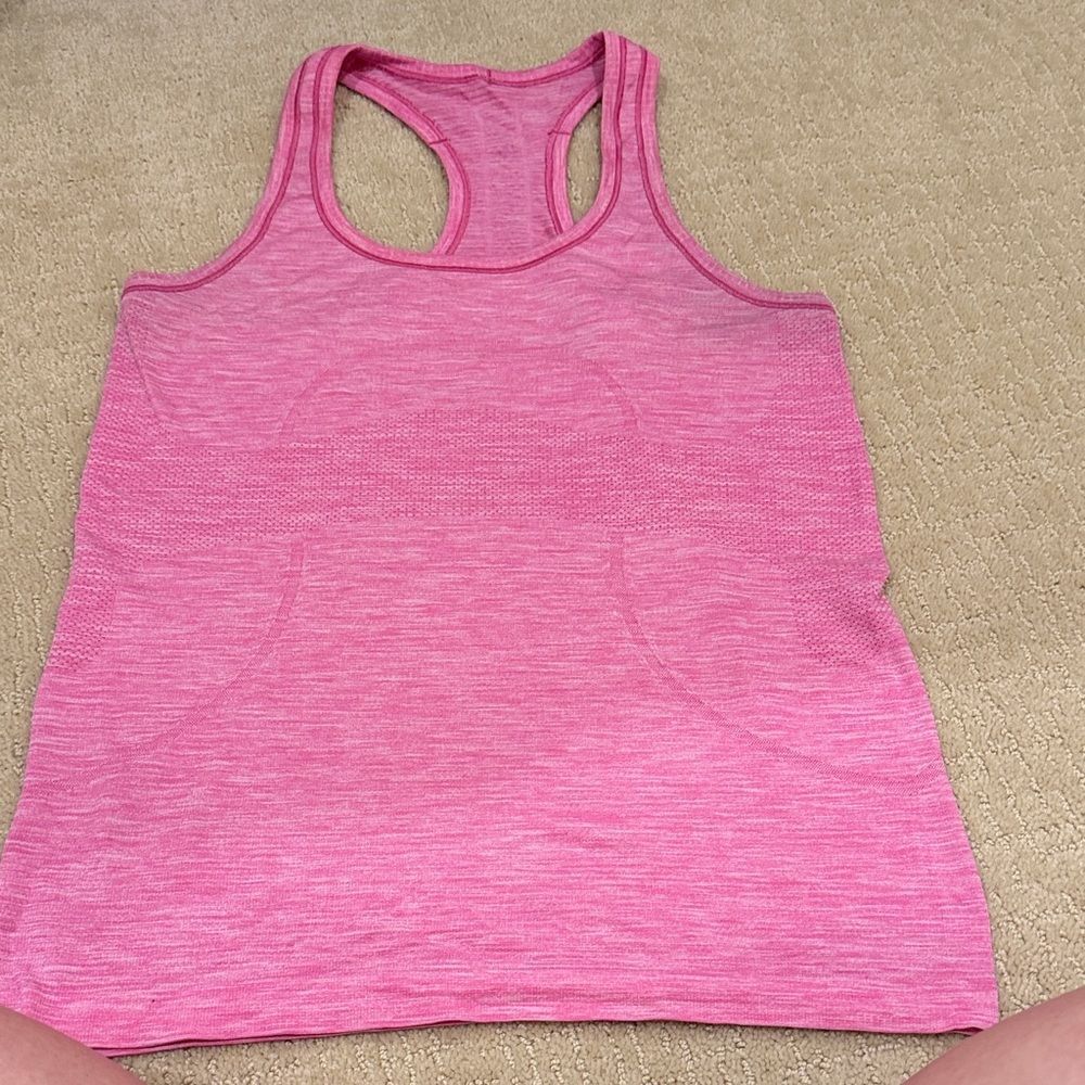 lululemon athletica Swiftly Tech Pink Tank Top
